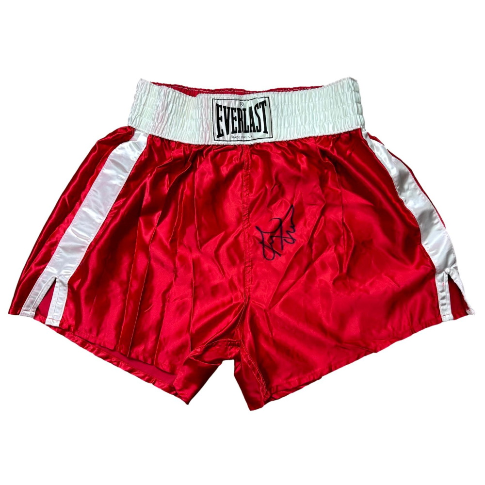 George Foreman Signed Everlast Boxing Trunks (Beckett) | Pristine Auction
