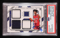 Kira Lewis Jr Signed 2020-21 Panini National Treasures Rookie Triple Materials #3 #40/99 RC (PSA Authentic) at PristineAuction.com