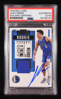 Josh Green Signed 2020-21 Panini Contenders Rookie Ticket Swatches #3 RC (PSA Authentic) at PristineAuction.com