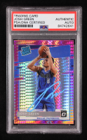 Josh Green Signed 2020-21 Donruss Optic Hyper Pink #168 RC (PSA Authentic) at PristineAuction.com