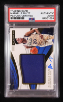Markelle Fultz Signed 2017-18 Immaculate Collection The Standard Relics #ST96 #05/49 RC (PSA Authentic) at PristineAuction.com