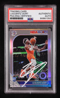 Luguentz Dort Signed 2019-20 Hoops Premium Stock Prizms Silver #213 RC (PSA Authentic) at PristineAuction.com