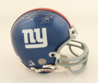 Victor Cruz Signed Giants Mini Helmet (Steiner) at PristineAuction.com