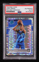 Josh Green Signed 2020-21 Donruss Optic Target Box Set #168 RC (PSA Authentic) at PristineAuction.com