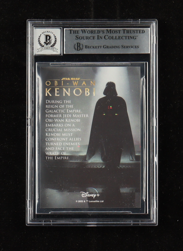 Ewan McGregor Signed 2022 Star Wars Obi-Wan Kenobi Promo Set #3 (BGS) at PristineAuction.com Ewan McGregor Signed 2022 Star Wars Obi-Wan Kenobi Promo Set #3 (BGS) at PristineAuction.com