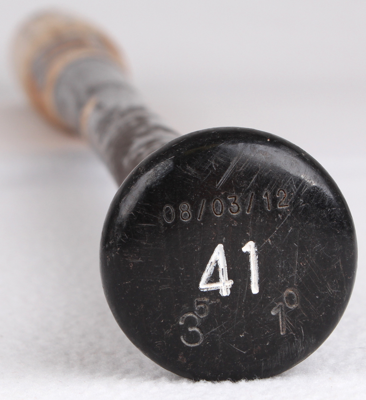 Carlos Santana Signed Custom Engraved Marucci Baseball Bat Inscribed "Game Used 2012" (Hollywood Collectibles COA) at PristineAuction.com Carlos Santana Signed Custom Engraved Marucci Baseball Bat Inscribed "Game Used 2012" (Hollywood Collectibles COA) at PristineAuction.com