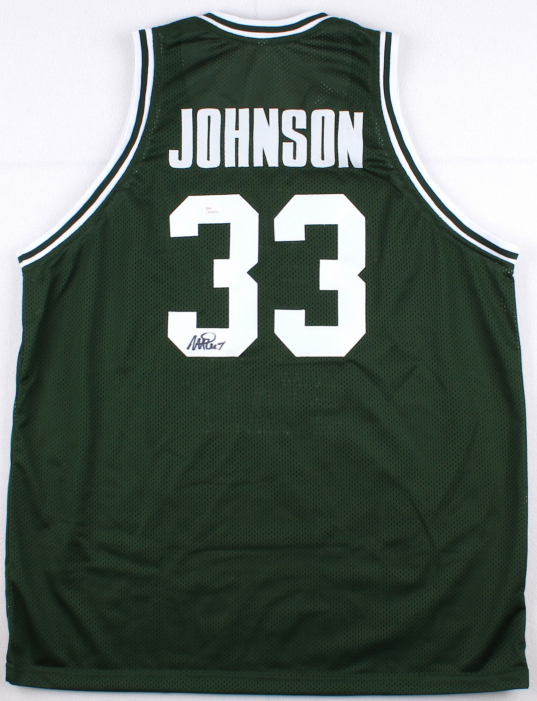 Magic Johnson Signed Michigan State Jersey (JSA COA) at PristineAuction.com Magic Johnson Signed Michigan State Jersey (JSA COA) at PristineAuction.com