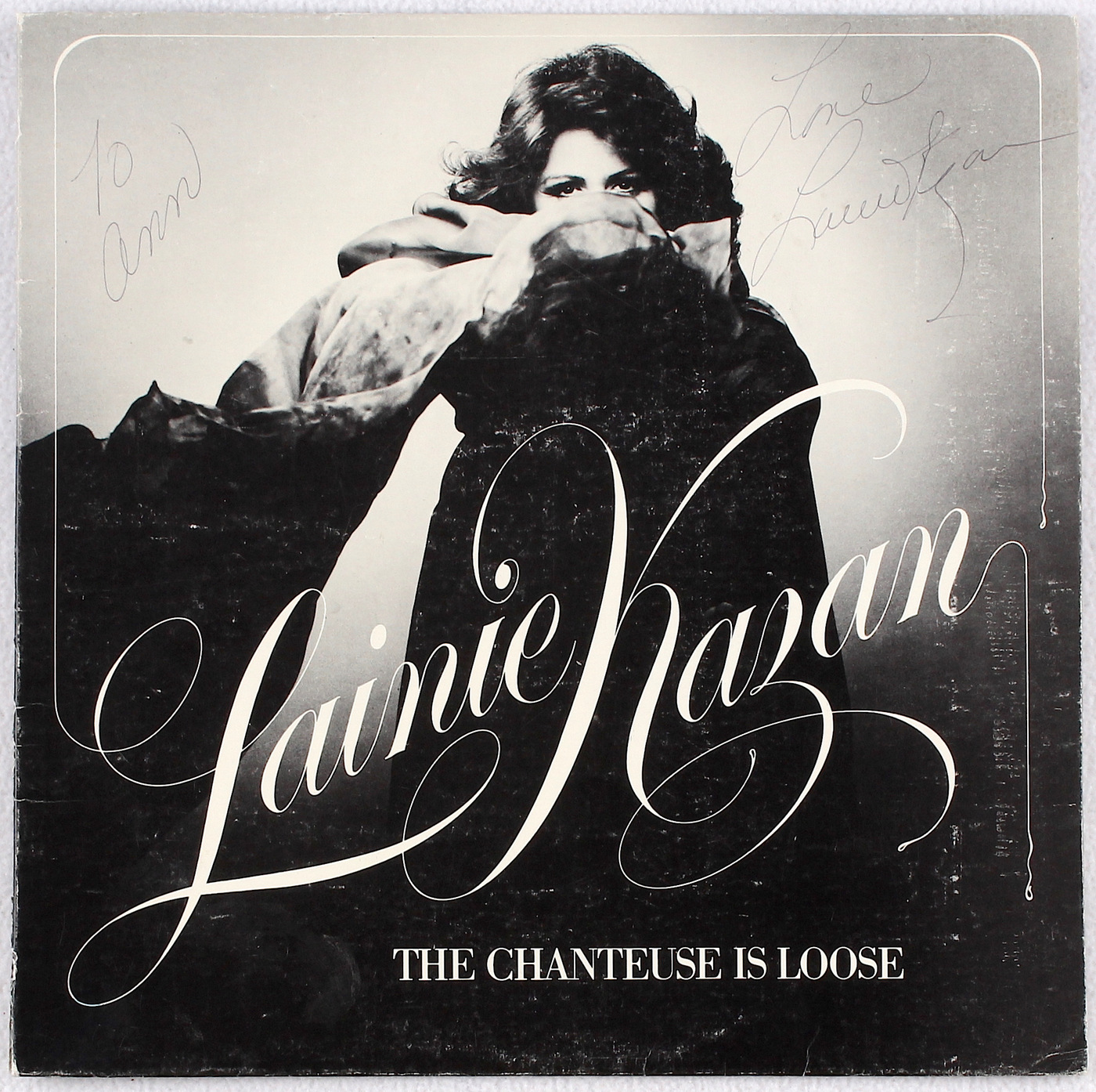Lainie Kazan Signed "The Chanteuse Is Loose" Record Album Cover (PA LOA) at PristineAuction.com Lainie Kazan Signed "The Chanteuse Is Loose" Record Album Cover (PA LOA) at PristineAuction.com
