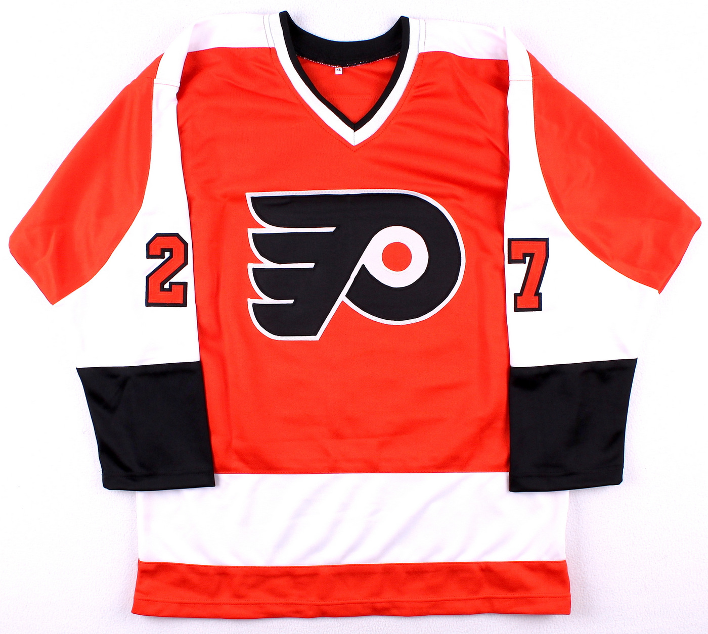 Ron Hextall Signed Flyers Jersey Inscribed "First Goalie To Score" (SI COA) at PristineAuction.com Ron Hextall Signed Flyers Jersey Inscribed "First Goalie To Score" (SI COA) at PristineAuction.com