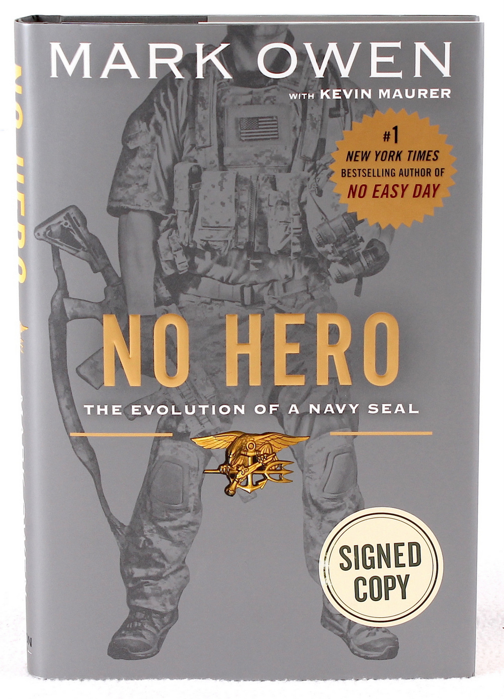 Mark Owen Signed "No Hero" Hardcover Book (PSA COA) at PristineAuction.com Mark Owen Signed "No Hero" Hardcover Book (PSA COA) at PristineAuction.com