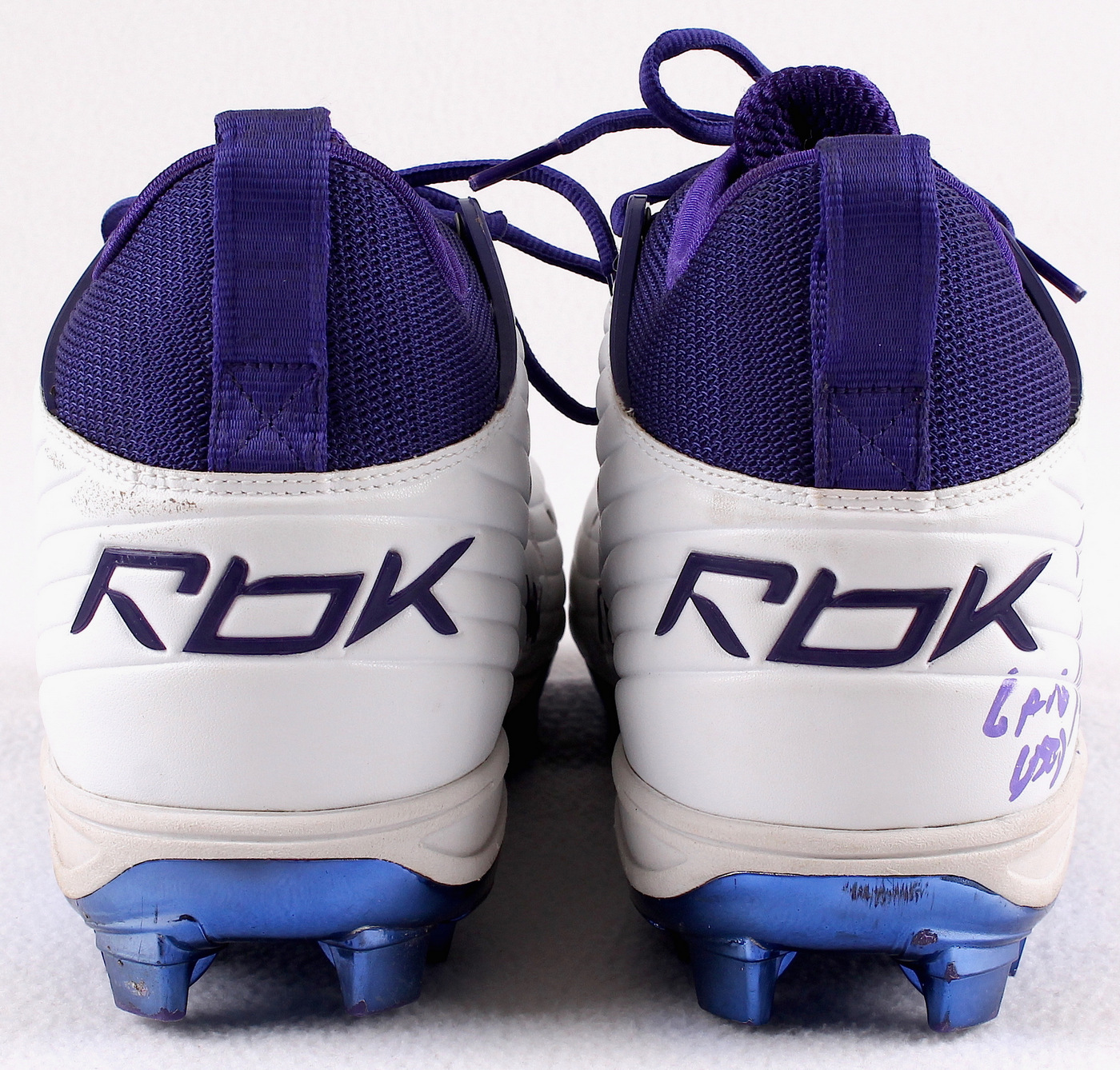 Pair of (2) Ray Lewis Signed RDX Game-Used Nike Cleats (JSA COA) at PristineAuction.com Pair of (2) Ray Lewis Signed RDX Game-Used Nike Cleats (JSA COA) at PristineAuction.com