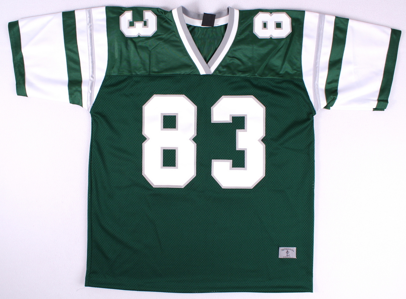 Mark Wahlberg & Vince Papale Dual Signed Eagles Jersey Inscribed "Invincible" (Celebrity Authentics COA) at PristineAuction.com Mark Wahlberg & Vince Papale Dual Signed Eagles Jersey Inscribed "Invincible" (Celebrity Authentics COA) at PristineAuction.com