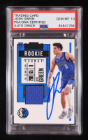 Josh Green Signed 2020-21 Panini Contenders Rookie Ticket Swatches #3 RC (PSA 10) at PristineAuction.com