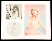 Taylor Swift Signed "The Tortured Poets Department" 11x14 Custom Matted CD Insert Display (ACOA) at PristineAuction.com