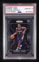 Herbert Jones Signed 2021-22 Panini Prizm #329 RC (PSA 10) at PristineAuction.com