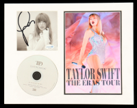 Taylor Swift Signed "The Tortured Poets Department" 11x14 Custom Matted CD Insert Display (ACOA) at PristineAuction.com