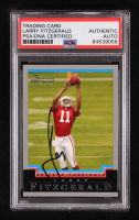 Larry Fitzgerald Signed 2004 Bowman #125 RC (PSA Authentic) at PristineAuction.com