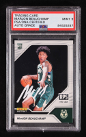 MarJon Beauchamp Signed 2022-23 Panini Instant RPS First Look #RPS21 RC (PSA 9) at PristineAuction.com