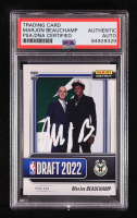 MarJon Beauchamp Signed 2022-23 Panini Instant Draft Night #DN20 RC (PSA Authentic) at PristineAuction.com