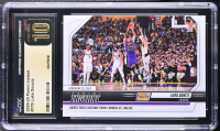 Luka Doncic 2024-25 Panini Instant | Triple-Double vs. Dallas | #379 (CGC 10 | Pristine Black Label) at PristineAuction.com