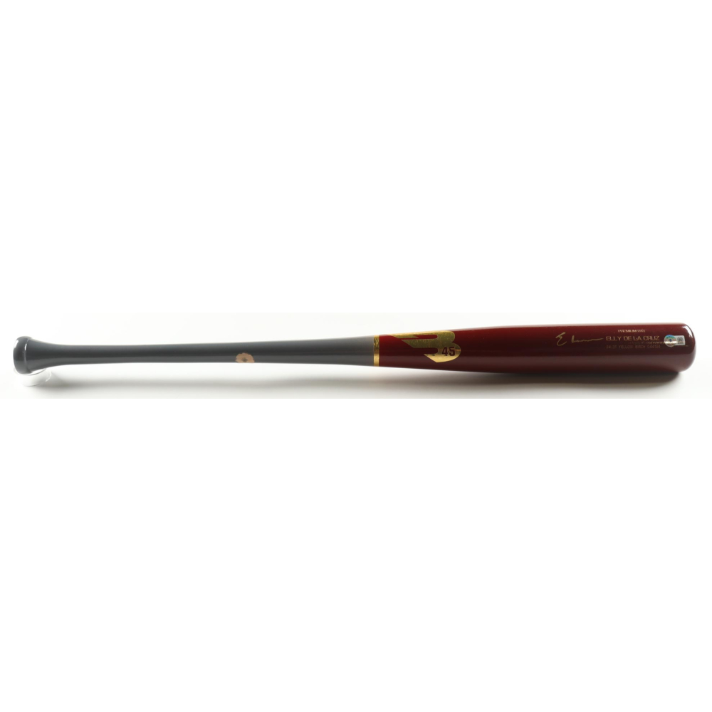 Elly De La Cruz Signed B45 Player Model Baseball Bat (Beckett) at PristineAuction.com