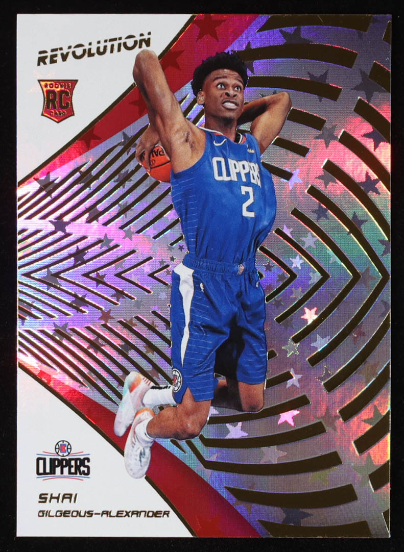 Shai Gilgeous-Alexander 2018-19 Panini Revolution Astro #103 RC at PristineAuction.com Shai Gilgeous-Alexander 2018-19 Panini Revolution Astro #103 RC at PristineAuction.com