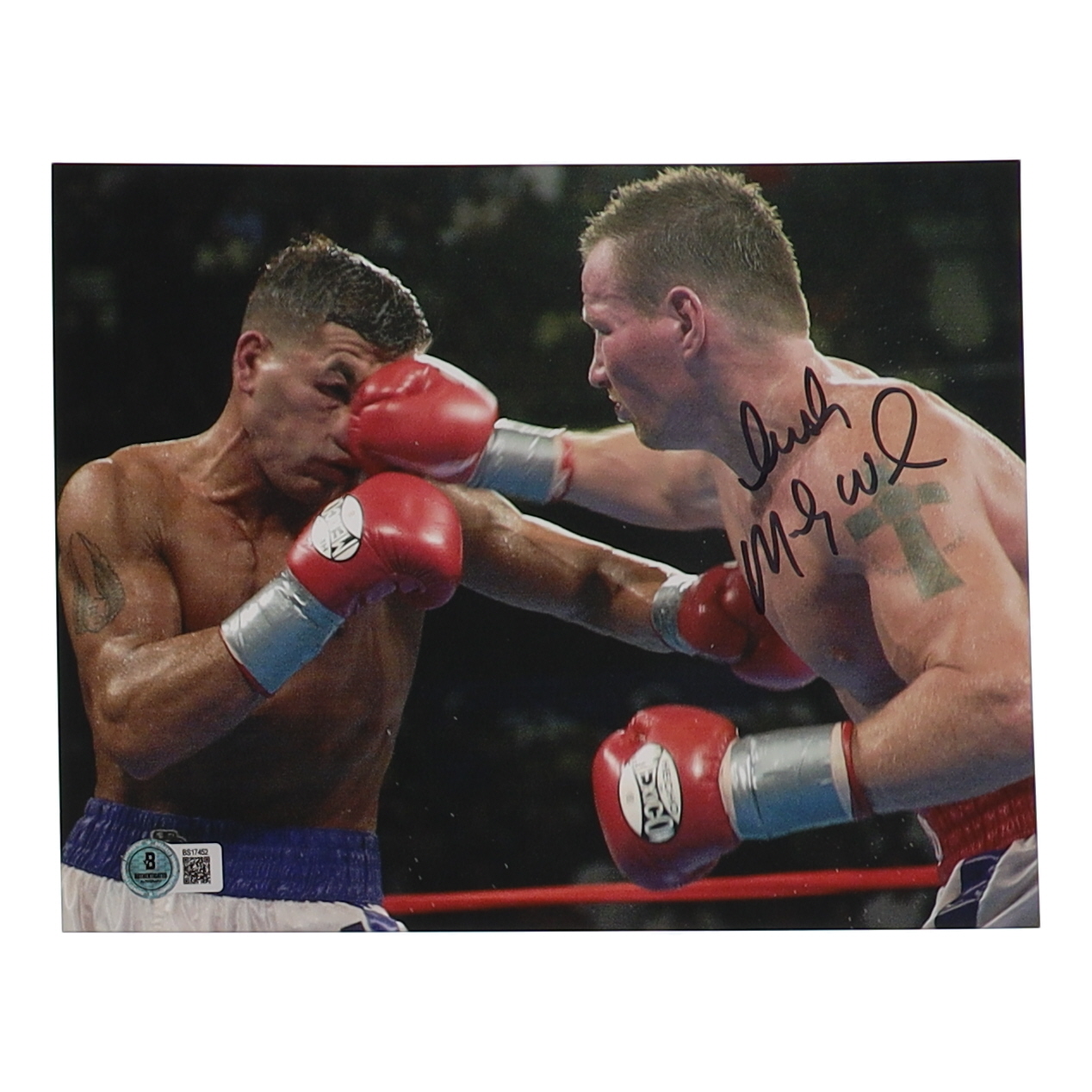 "Irish" Micky Ward Signed 8x10 Photo (Beckett) at PristineAuction.com "Irish" Micky Ward Signed 8x10 Photo (Beckett) at PristineAuction.com