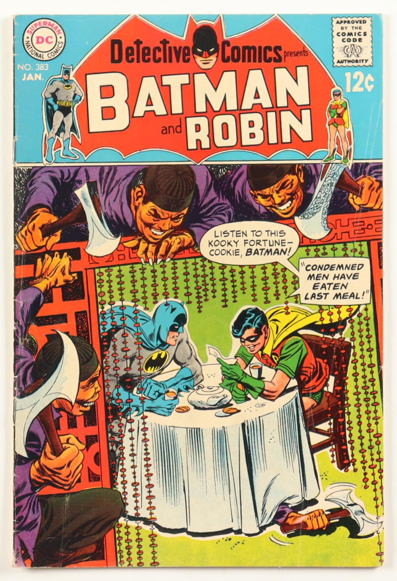 1969 "Detective Comics" Issue #383 DC Comic Book at PristineAuction.com 1969 "Detective Comics" Issue #383 DC Comic Book at PristineAuction.com