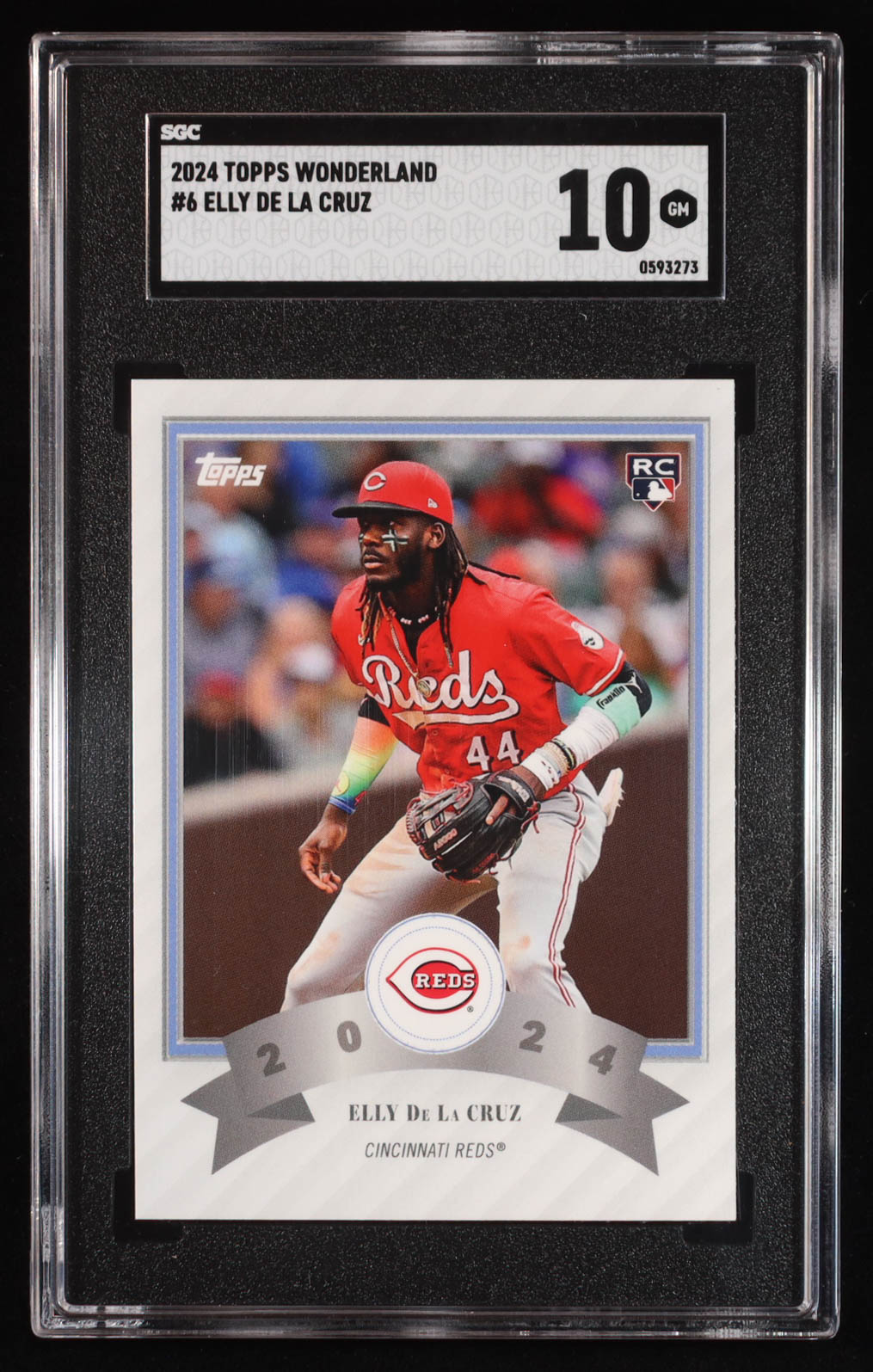 Elly De La Cruz 2024 Topps Wonderland #6 RC (SGC 10) at PristineAuction.com Elly De La Cruz 2024 Topps Wonderland #6 RC (SGC 10) at PristineAuction.com