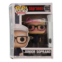 Dominic Chianese Signed "The Sopranos" #1523 Junior Soprano Funko Pop! Vinyl Figure (Beckett) at PristineAuction.com