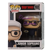 Dominic Chianese Signed "The Sopranos" #1523 Junior Soprano Funko Pop! Vinyl Figure (Beckett) at PristineAuction.com