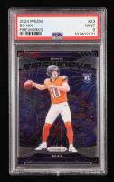 Bo Nix 2024 Panini Prizm Fireworks #23 RC (PSA 9) at PristineAuction.com