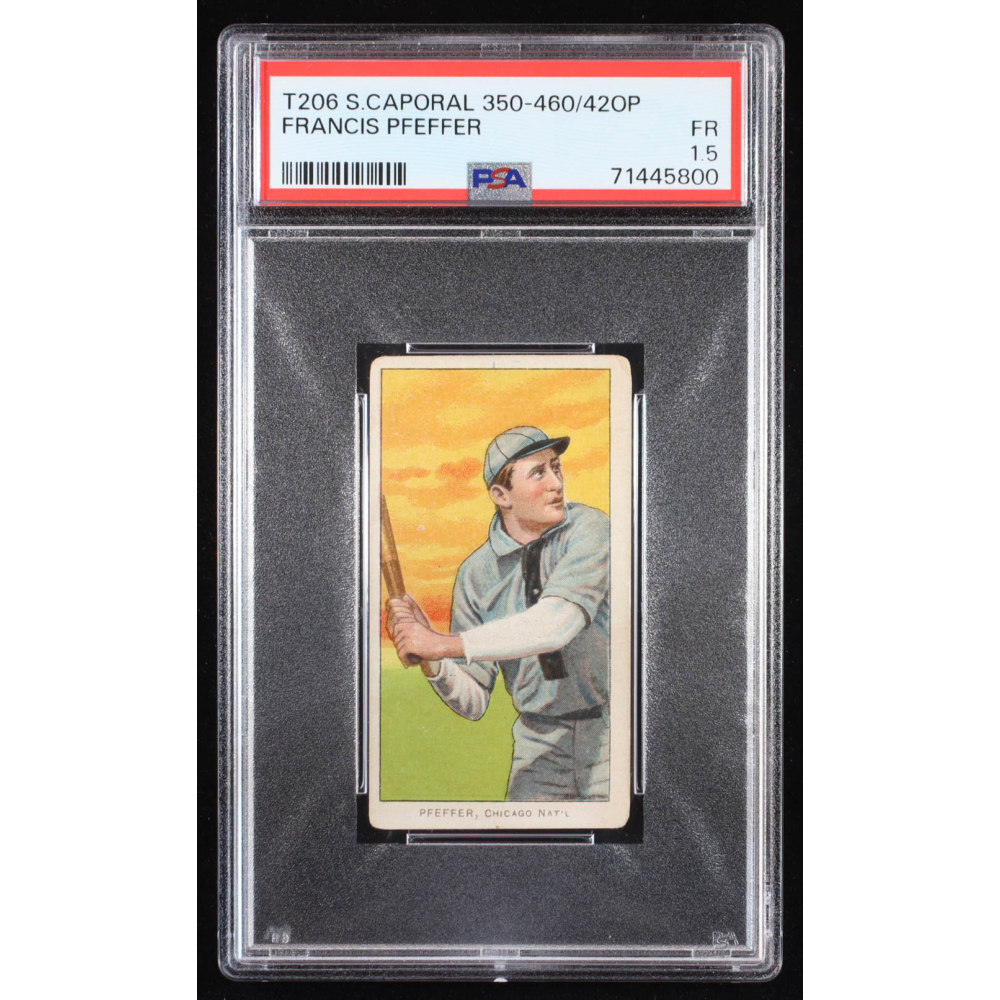 Jeff Pfeffer 1909-11 T206 #388 (PSA 1.5) at PristineAuction.com