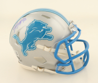 Brian Branch Signed Lions Speed Mini Helmet (Beckett) at PristineAuction.com
