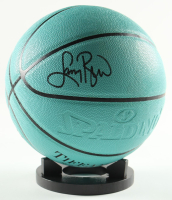 Larry Bird Signed Tiffany & Co X Basketball with Display Stand (PSA) at PristineAuction.com