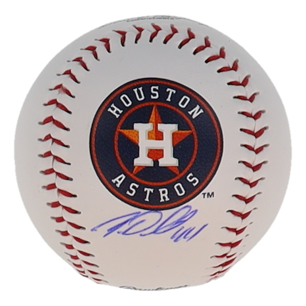 Roy Oswalt Signed OML Astros Logo Baseball (AWM) at PristineAuction.com