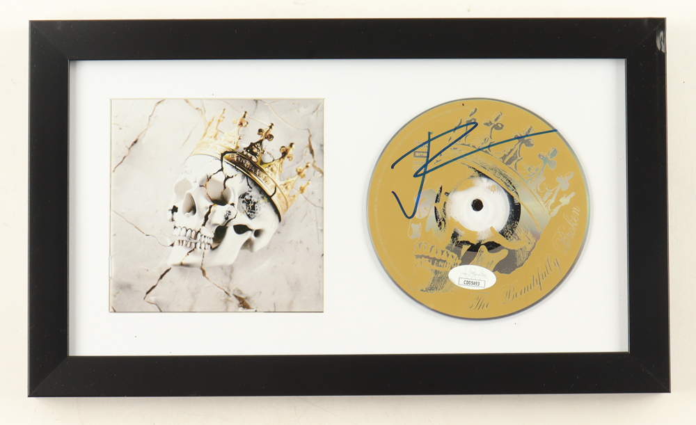 Jelly Roll Signed Custom Framed "Beautifully Broken" CD Album Insert Display With Disc (JSA) at PristineAuction.com Jelly Roll Signed Custom Framed "Beautifully Broken" CD Album Insert Display With Disc (JSA) at PristineAuction.com