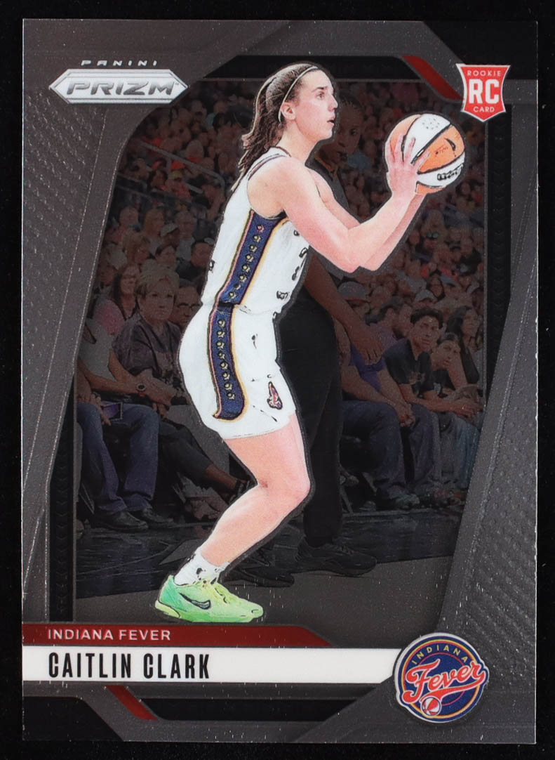 Caitlin Clark 2024 Panini Prizm WNBA #22 RC at PristineAuction.com Caitlin Clark 2024 Panini Prizm WNBA #22 RC at PristineAuction.com
