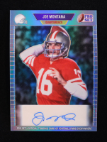 Joe Montana 2024 Leaf Metal Legacy Collection #89P-JM5 Autograph Silver Prismatic SP Variation #6/25 at PristineAuction.com