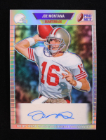 Joe Montana 2024 Leaf Metal Legacy Collection #89P-JM4 Autograph Silver Prismatic SP Variation #11/35 at PristineAuction.com
