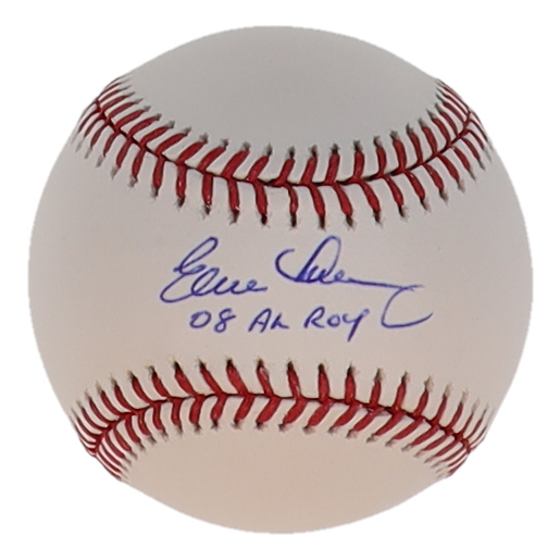 Evan Longoria Signed OML Baseball Inscribed "08 AL ROY (JSA) at PristineAuction.com Evan Longoria Signed OML Baseball Inscribed "08 AL ROY (JSA) at PristineAuction.com