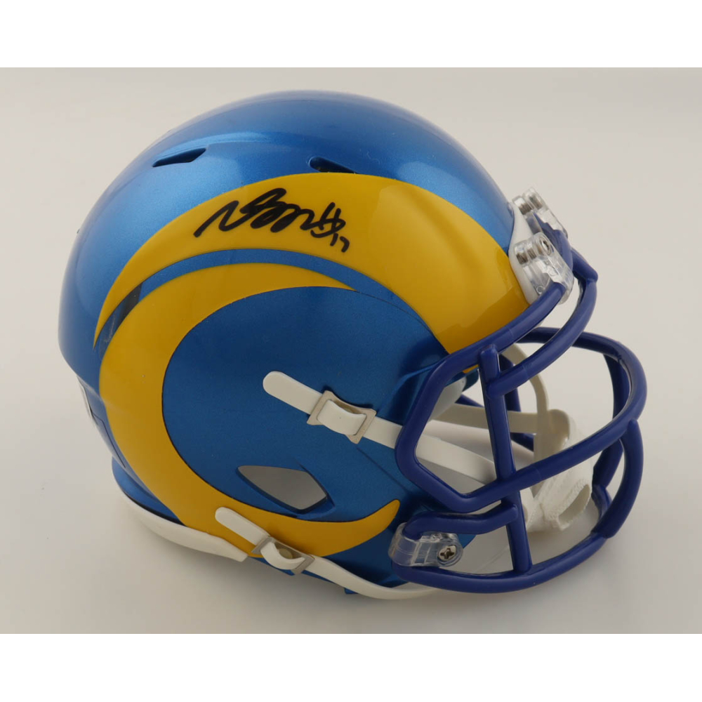 Davante Adams Signed Rams Speed Mini Helmet (Beckett) at PristineAuction.com