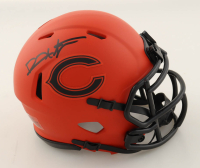 Devin Hester Signed Bears Rave Alternate Speed Mini Helmet (JSA) at PristineAuction.com