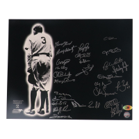 Babe Ruth Tribute 16x20 Photo Signed by (27) with Mickey Rivers, Bobby Shantz, Ken Clay, Ron Blomberg (MAB Hologram) at PristineAuction.com