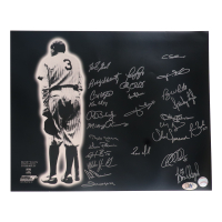 Babe Ruth Tribute 16x20 Photo Signed by (27) with Mickey Rivers, Bobby Shantz, Ken Clay, Ron Blomberg (MAB Hologram) at PristineAuction.com