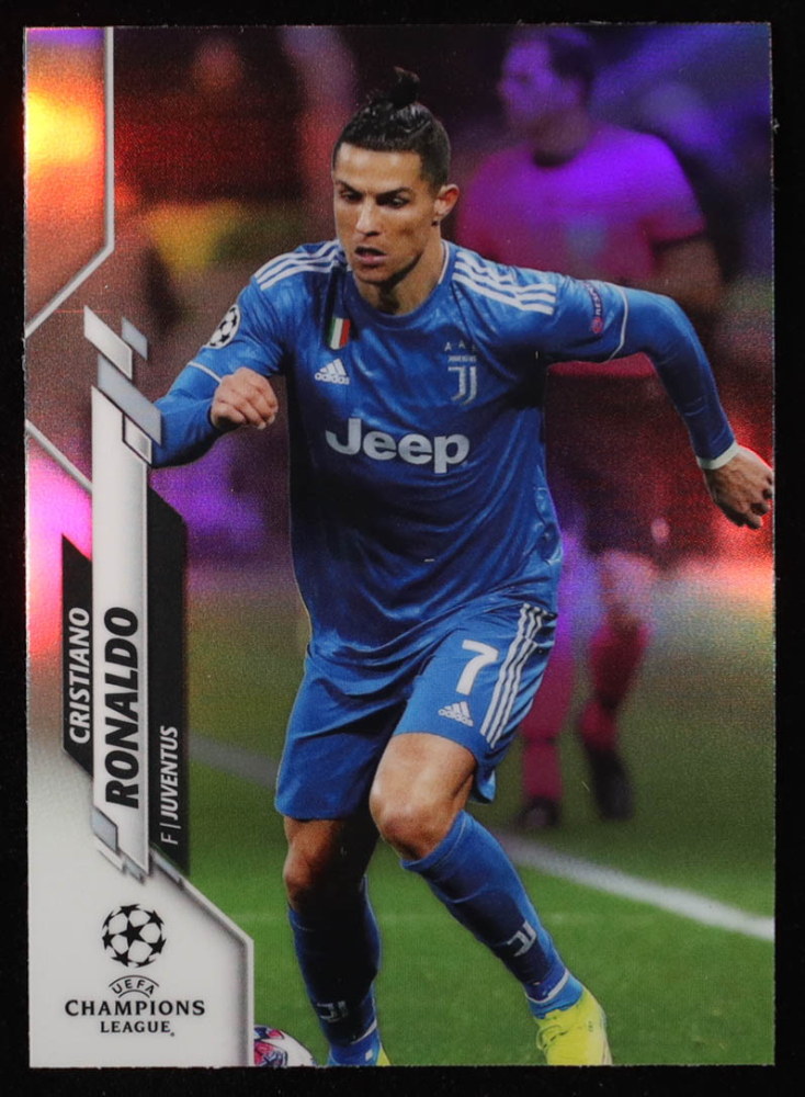 Cristiano Ronaldo 2019-20 Topps Chrome UEFA Champions League Refractors #100