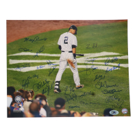 New York Yankees 16x20 Photo Signed by (26) with Mickey Rivers, Bobby Shantz, Ken Clay, Ron Blomberg (MAB Hologram) at PristineAuction.com