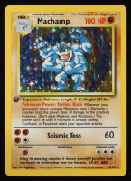 Machamp HOLO R 1999 Pokemon First Edition 2-Player Starter Set #8 at PristineAuction.com
