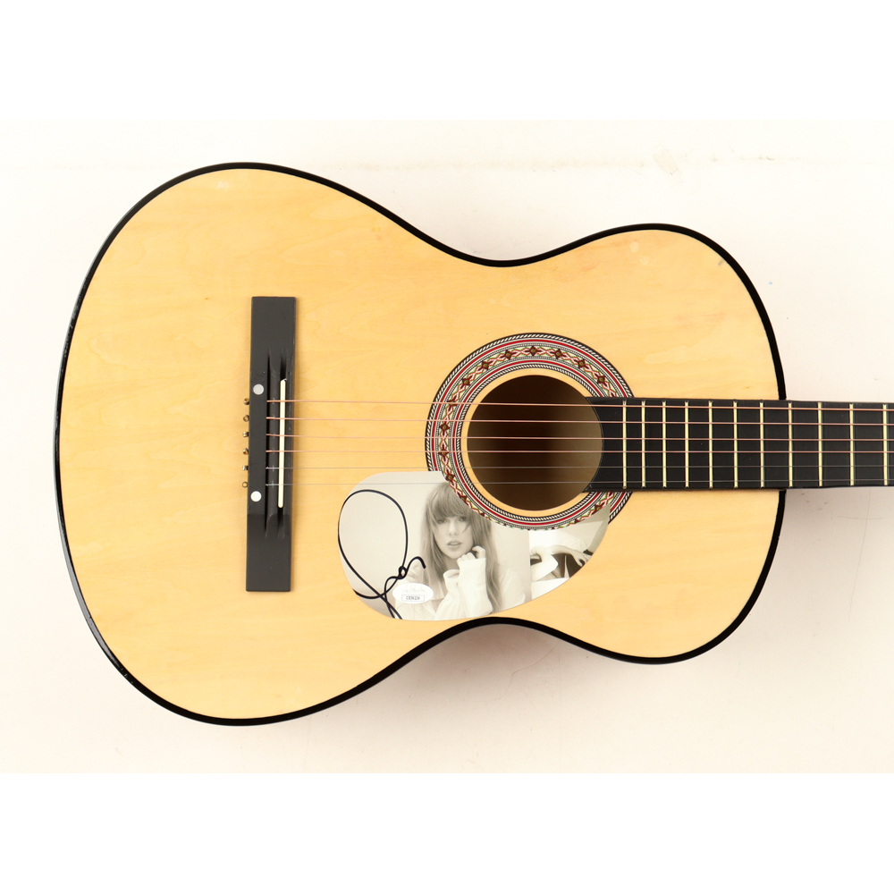 Taylor Swift Signed 38" Acoustic Guitar (JSA) at PristineAuction.com