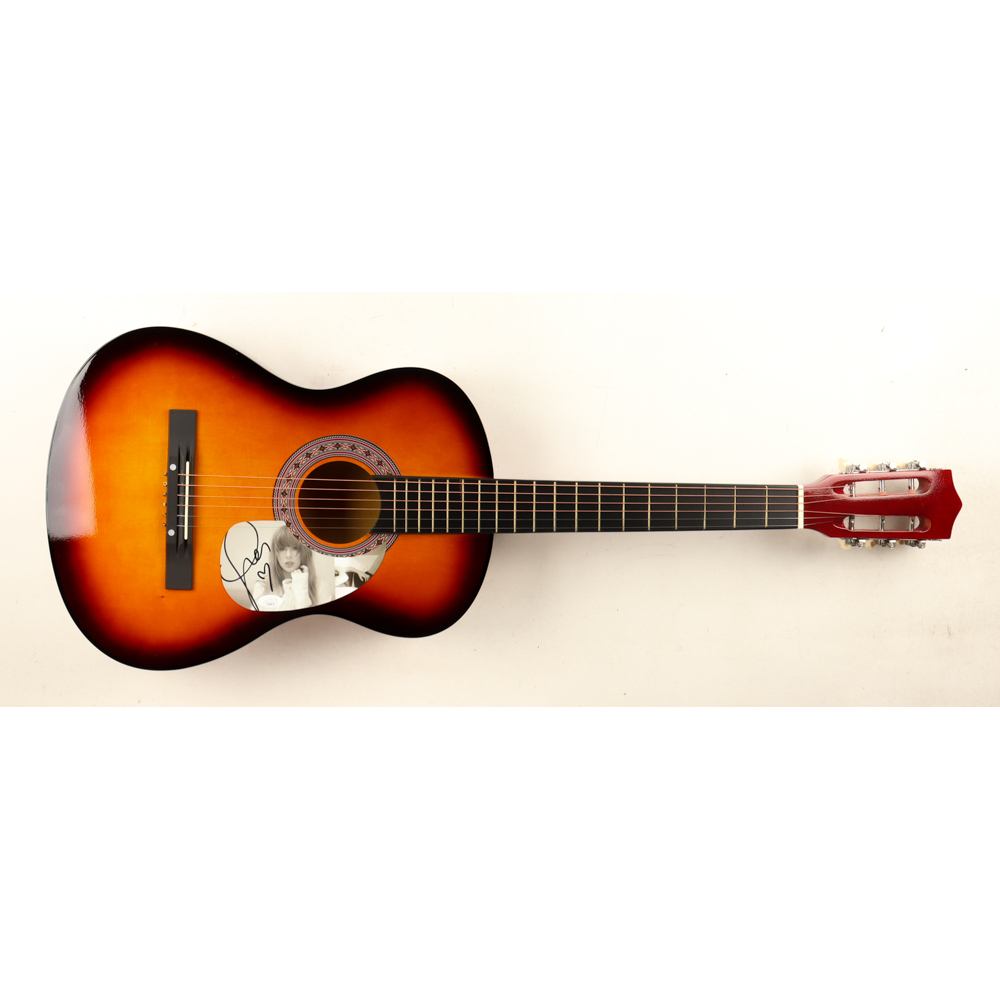 Taylor Swift Signed 38" Acoustic Guitar (JSA) at PristineAuction.com